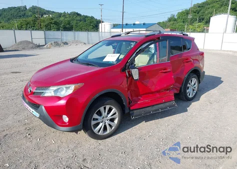 2014 Toyota Rav4 Limited из США, поврежденный, VIN 2T3DFREV8EW197155
